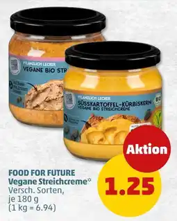 PENNY Food for future vegane bio streichcreme Angebot