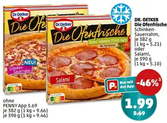 PENNY Dr. oetker die ofenfrische Angebot