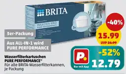 PENNY Brita wasserfilterkartuschen pure performance Angebot