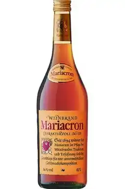 trinkgut Mariacron Weinbrand Angebot