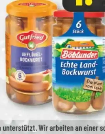 trinkgut Böklunder Echte Land-Bockwurst Angebot