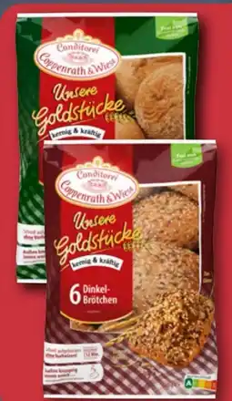 Aldi Nord Coppenrath & Wiese Aufbackbrötchen Goldstücke Angebot