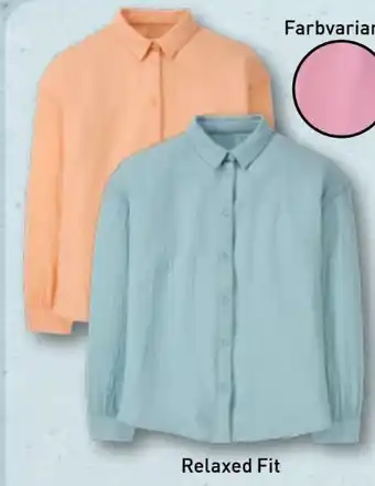 Aldi Nord Up2Fashion Damen Musselin Bluse Angebot