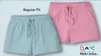Aldi Nord Up2Fashion Damen Musselin-Shorts Angebot