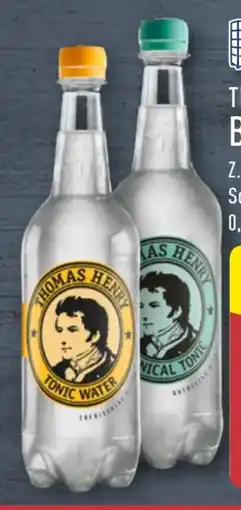 Aldi Nord Thomas Henry Bitter Getränke Angebot