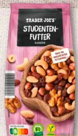 Aldi Nord Trader Joe's Studentenfutter Angebot