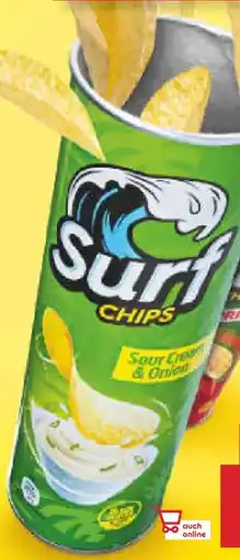 Netto Marken-Discount Surf Chips Crisps Sour Cream & Onion Angebot