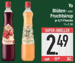 E-Center Yo Blüten- oder Fruchtsirup Angebot