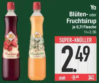 E-Center Yo Blüten- oder Fruchtsirup Angebot