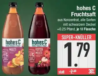E-Center hohes C Fruchtsaft Angebot