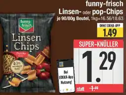 E-Center funny-frisch Linsen oder pop-Chips Angebot