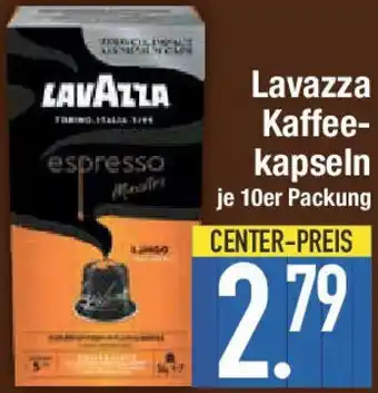 E-Center Lavazza Kaffeekapseln Angebot