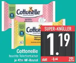 E-Center Cottonelle feuchte Toilettentücher Angebot
