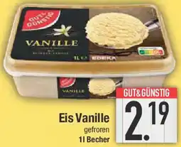 E-Center GUT & GÜNSTIG Eis Vanille Angebot