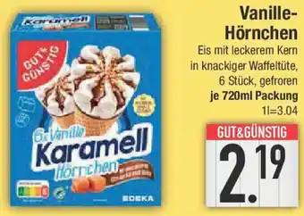 E-Center GUT & GÜNSTIG Vanille Hörnchen Angebot