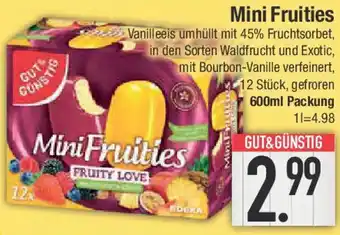 E-Center GUT & GÜNSTIG Mini Fruities Angebot