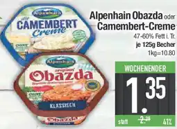 E-Center Alpenhain Obazda oder Camembert-Creme Angebot