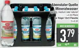 E-Center Abenstaler Quelle Mineralwasser Angebot