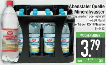 E-Center Abenstaler Quelle Mineralwasser Angebot
