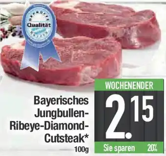 E-Center Bayerisches Jungbullen Ribeye-Diamond Cutsteak Angebot