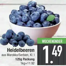 E-Center Heidelbeeren Angebot