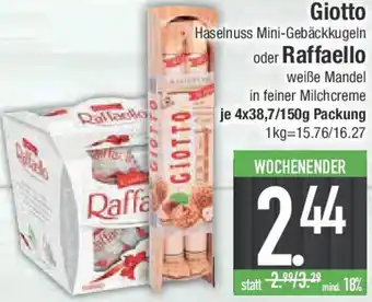 E-Center Giotto oder Raffaello Angebot