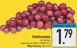 E-Center Tafeltrauben Angebot