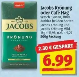 NP Discount Jacobs Krönung oder Café Hag Angebot
