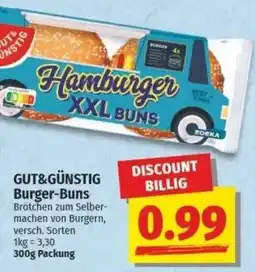 NP Discount GUT&GÜNSTIG Burger-Buns Angebot