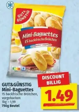 NP Discount GUT&GÜNSTIG Mini-Baguettes Angebot