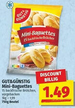 NP Discount GUT&GÜNSTIG Mini-Baguettes Angebot
