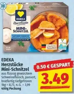 NP Discount EDEKA Herzstücke Mini-Schnitzel Angebot