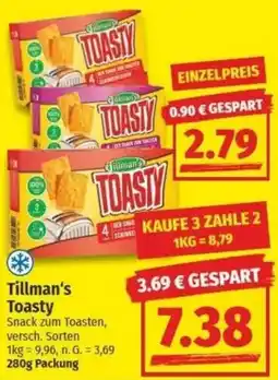 NP Discount Tillman's Toasty Angebot
