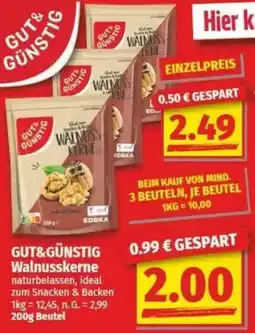 NP Discount GUT&GÜNSTIG Walnusskerne Angebot
