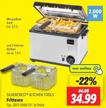 Lidl SILVERCREST KITCHEN TOOLS Fritteuse Angebot