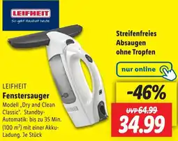 Lidl LEIFHEIT Fenstersauger Angebot