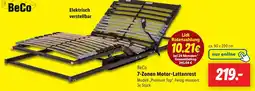 Lidl BeCo 7-Zonen Motor-Lattenrost Angebot