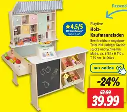 Lidl Playtive Holz Kaufmannsladen Angebot