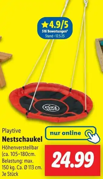 Lidl Playtive Nestschaukel Angebot