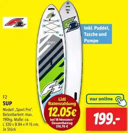 Lidl F2 SUP Angebot