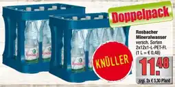 Profi Getränke Rosbacher Mineralwasser Angebot