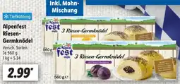 Lidl Alpenfest Riesen Germknödel Angebot