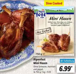 Lidl Alpenfest Mini Haxen Angebot