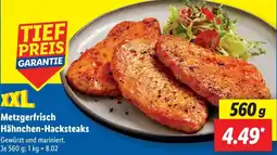 Lidl Metzgerfrisch Hähnchen-Hacksteaks Angebot