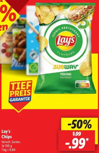 Lidl Lay's Chips Angebot