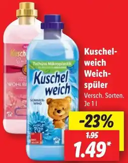 Lidl Kuschelweich Weichspüler Angebot