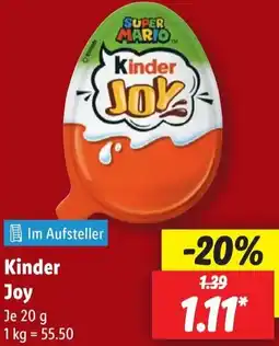Lidl Kinder Joy Angebot