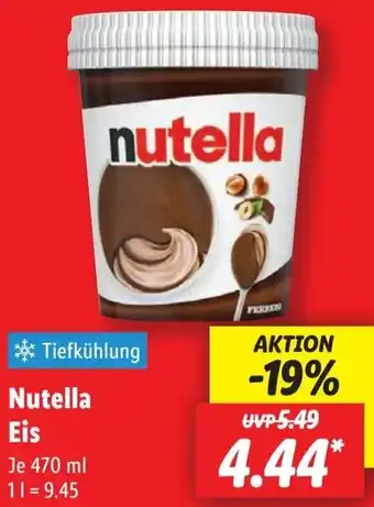 Lidl Nutella Eis Angebot