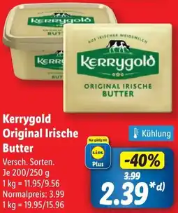 Lidl Kerrygold Original Irische Butter Angebot