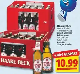 NP Discount Haake Beck Angebot